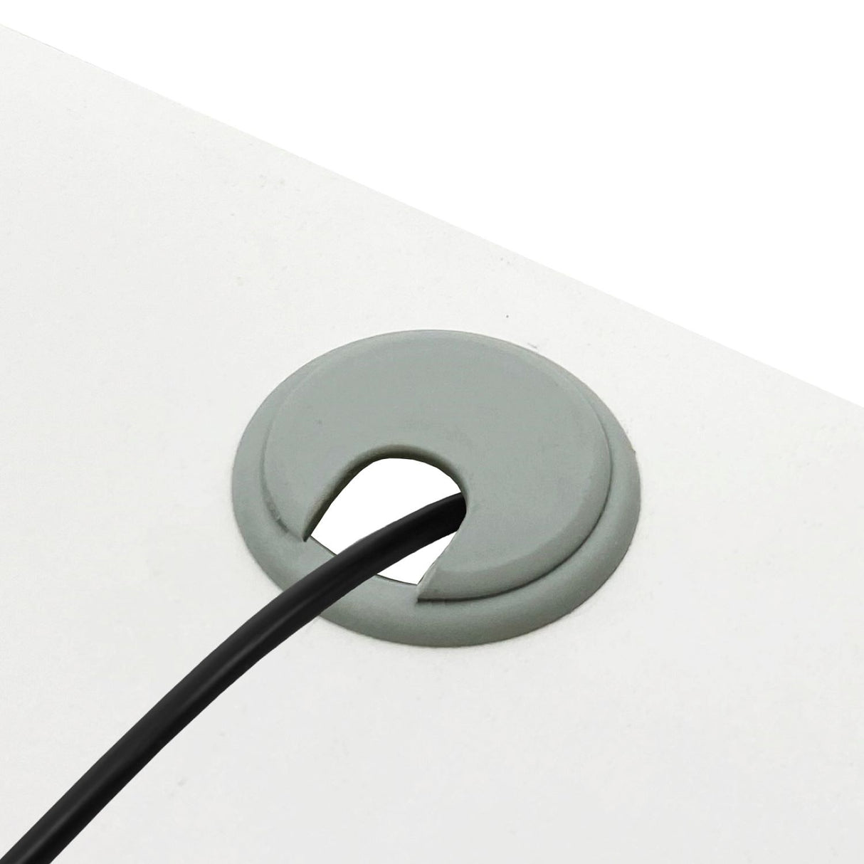 Combo Escritorio y Silla King Blanco 120x120cm sin Cajones y con Organizador de Libros - Escritorios y Archivadores | Bylmo