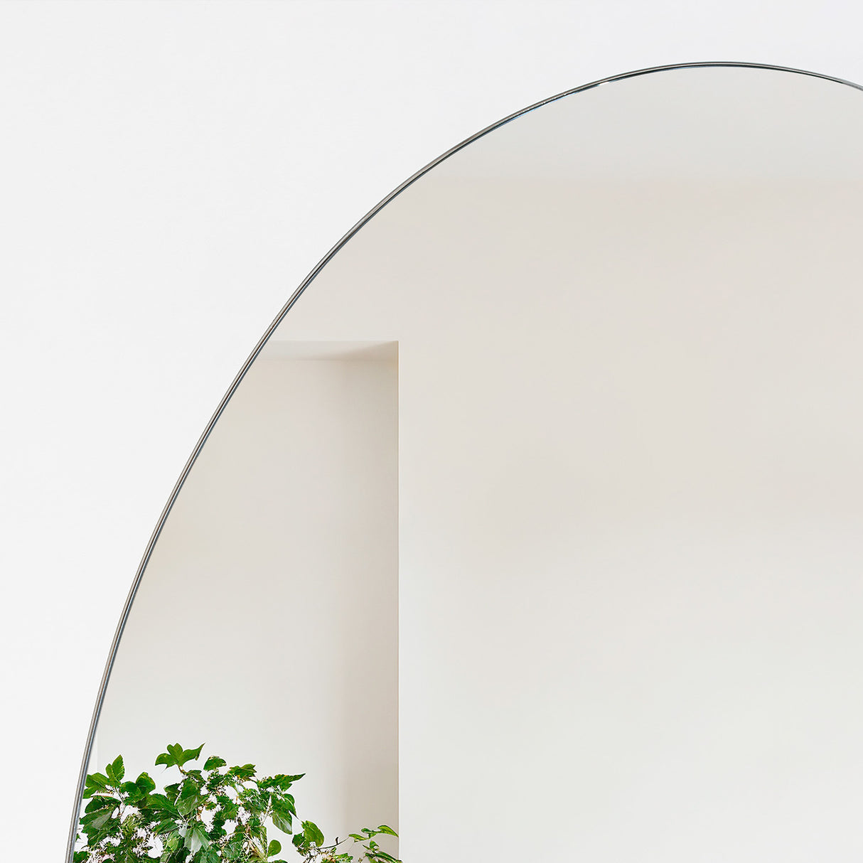 Espejo de Baño Napoli Plateado 45x60cm Ovalado con Biselado - Espejos de Baño | Bylmo