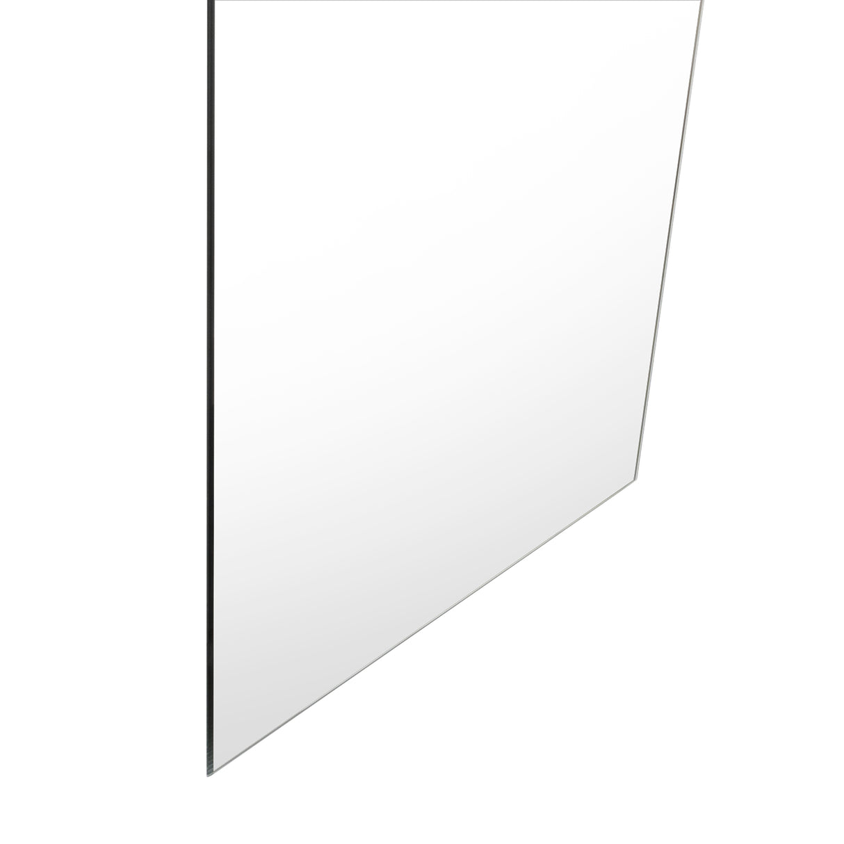 Espejo de Baño Amalfi Plateado 38x130cm Rectangular con Biselado - Espejos Decorativos | Bylmo