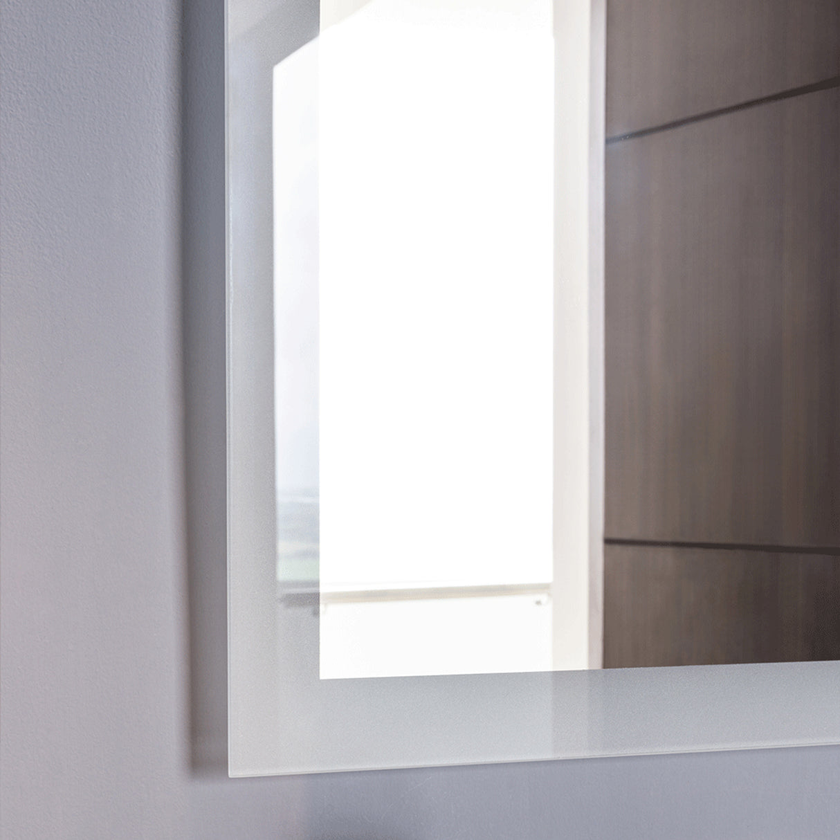 Espejo de Baño Catania Plateado 60x80cm Rectangular con Biselado - Espejos de Baño | Bylmo