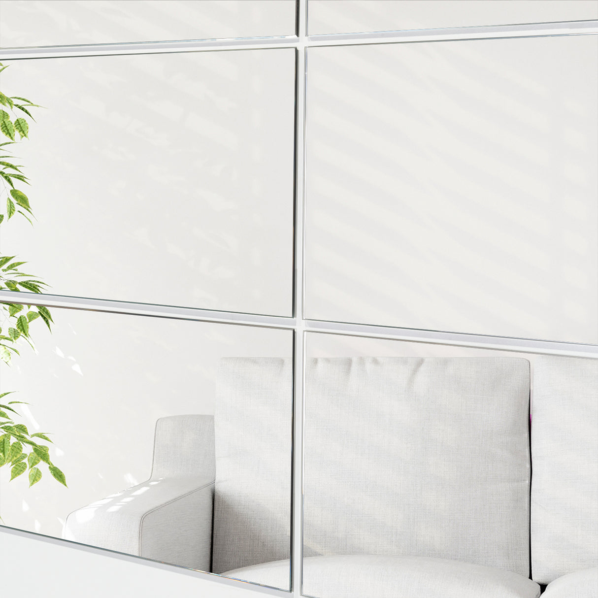 Espejo de Baño Siena Plateado 60x24cm Rectangular con Biselado - Espejos de Baño | Bylmo