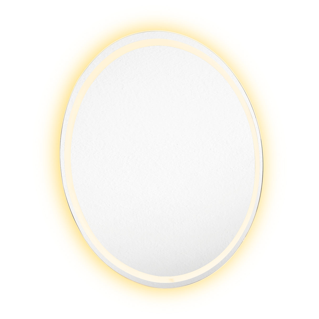 Espejo de Baño Led Malibu Plateado 80x80cm Redondo con Sandblasting - Espejos de Baño | Bylmo