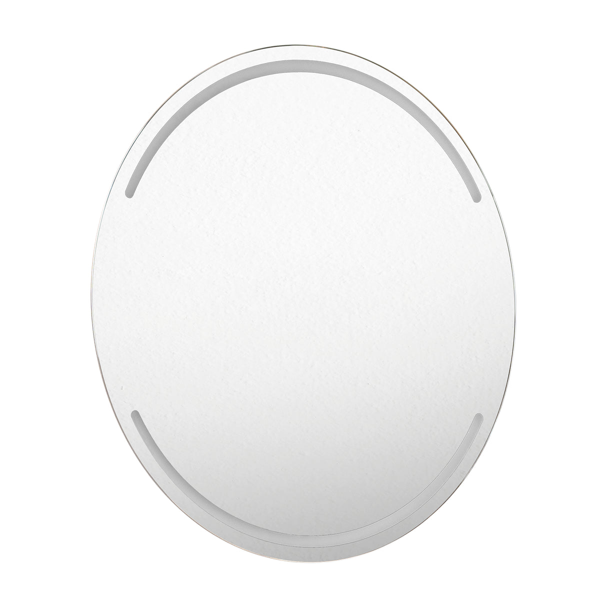 Espejo de Baño Dallas Plateado 60x60cm Redondo - Espejos Decorativos | Bylmo