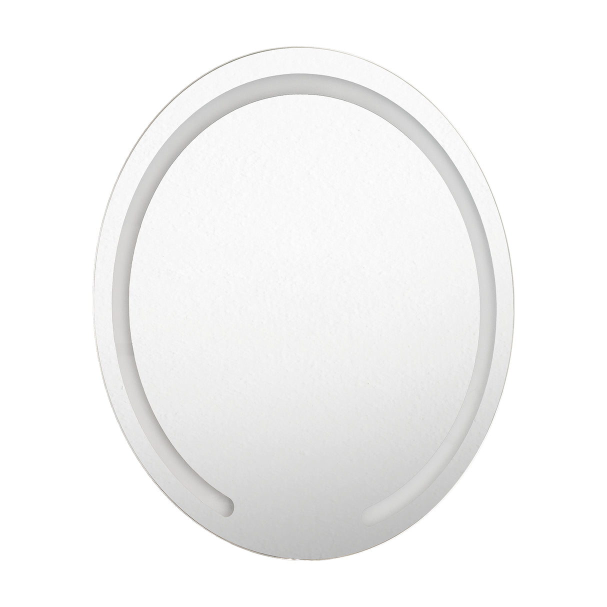 Espejo de Baño Ovalle Plateado 60x60cm Redondo - Espejos Decorativos | Bylmo