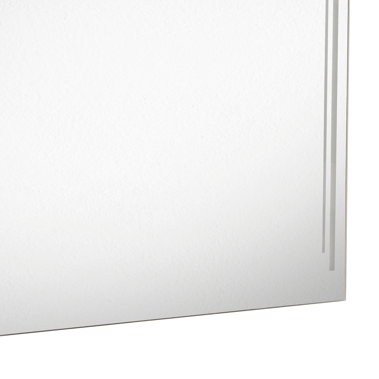 Espejo de Baño Toronto Gris 80x80cm Rectangular con Sandblasting - ESPEJOS DE BANHO | Bylmo