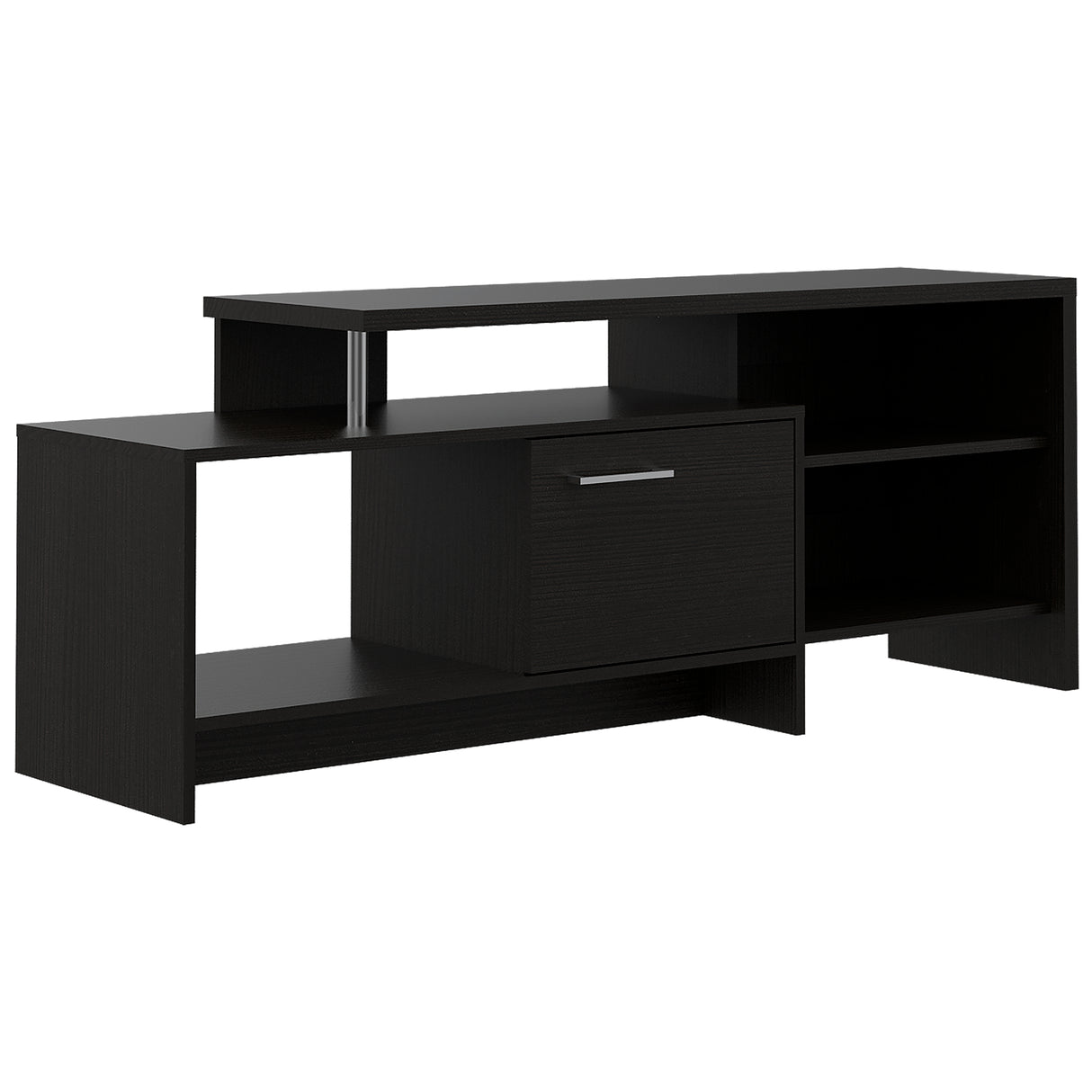 Mesa para TV Bengala Wengue 143x56cm para TV Hasta 50" Pulgadas con Cuatro Compartimientos - MUEBLES DE TV | Bylmo