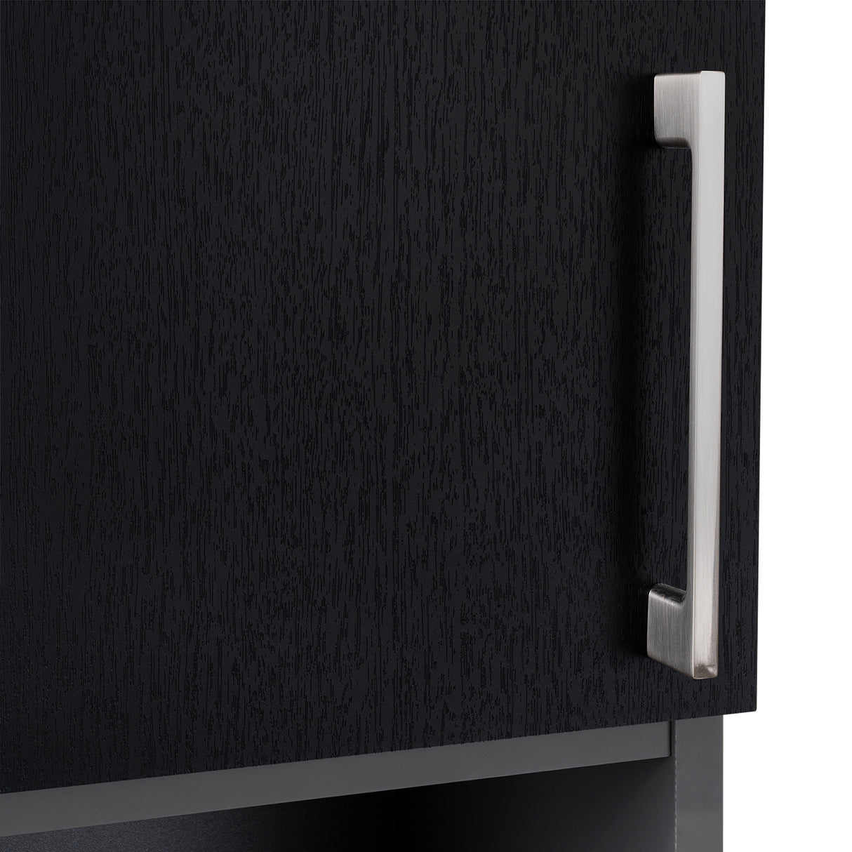 Gabinete de Baño Madrid Wengue y Plomo 30x80cm Rectangular sin Espejo y con Dos Entrepaños - Gabinetes | Bylmo