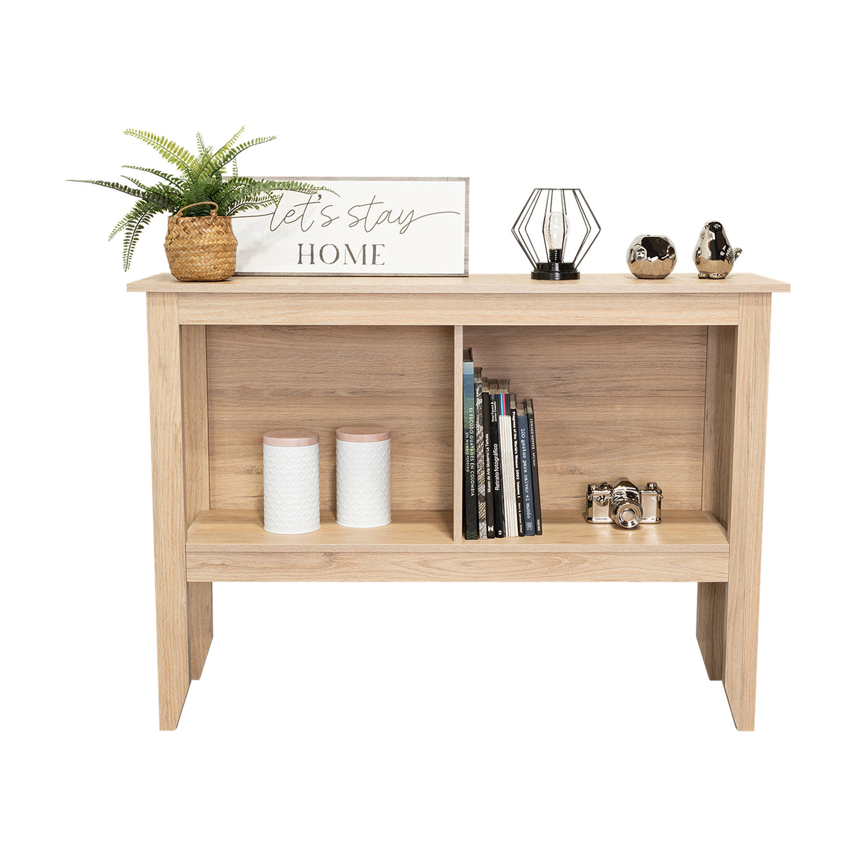 Arrimo Essential Rovere 85x120cm con Dos Compartimientos y con Patas - Bifes | Bylmo