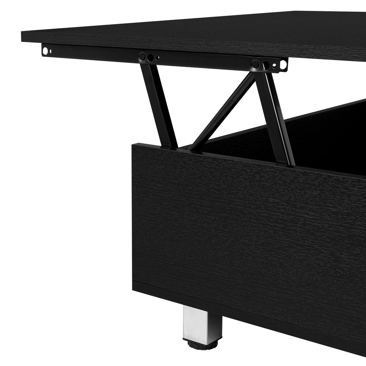 Mesa de Centro Gambia Wengue 80x29.75cm Rectangular con Patas y con Compartimientos - Mesas | Bylmo