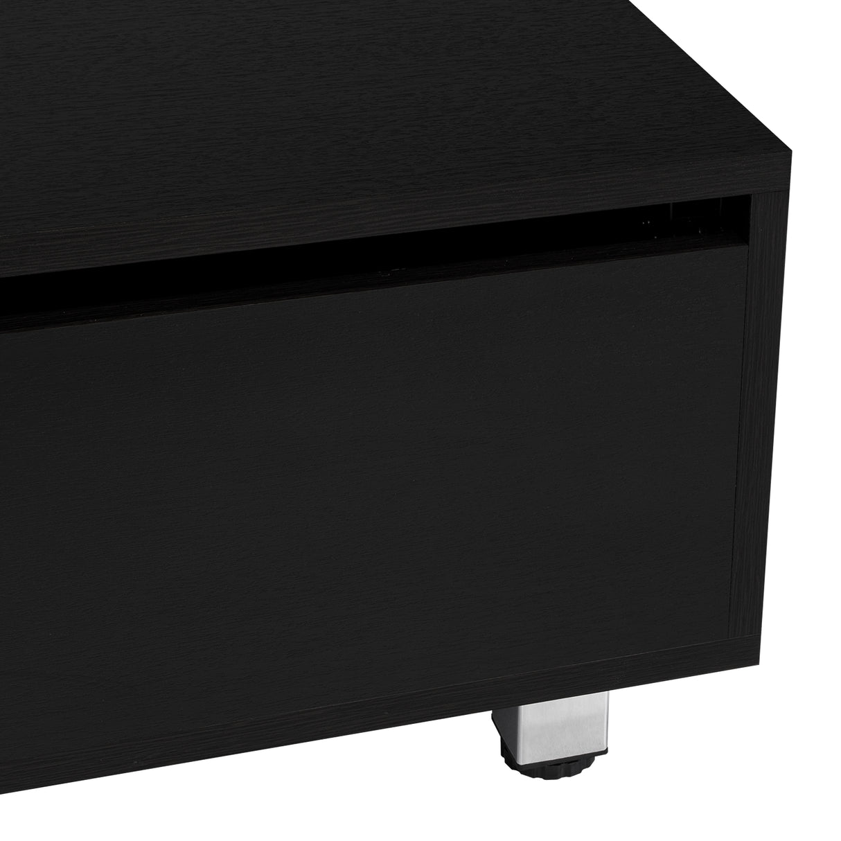 Mesa de Centro Gambia Wengue 80x29.75cm Rectangular con Patas y con Compartimientos - Mesas | Bylmo