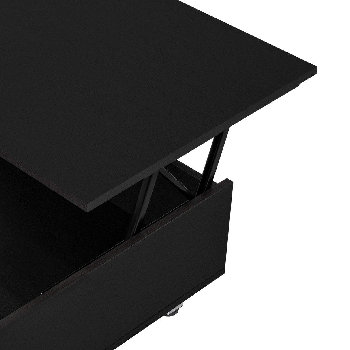 Mesa de Centro Gambia Wengue 80x29.75cm Rectangular con Patas y con Compartimientos - Mesas | Bylmo