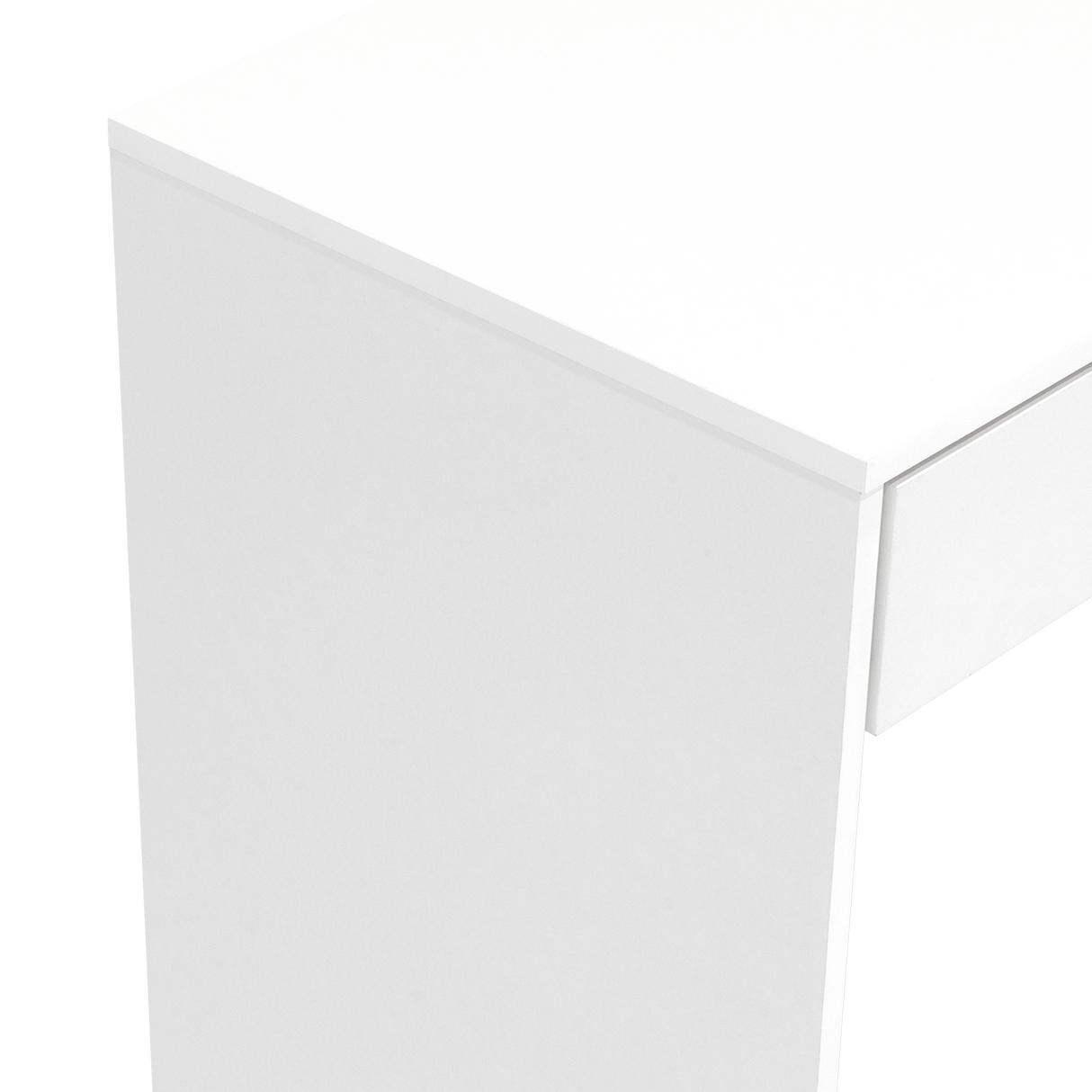 Escritorio Acre Blanco 120.2x75cm Con Dos Cajones - Escritorios y Archivadores | Bylmo