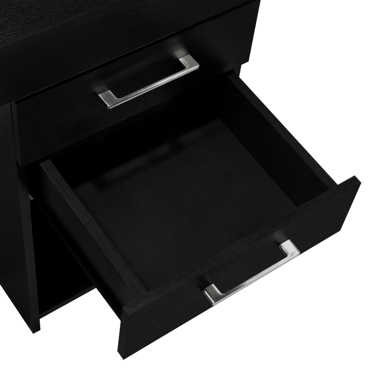 Escritorio Ibare Wengue 120 cm con Cajones y Entrepaños - Escritorios y Archivadores | Bylmo