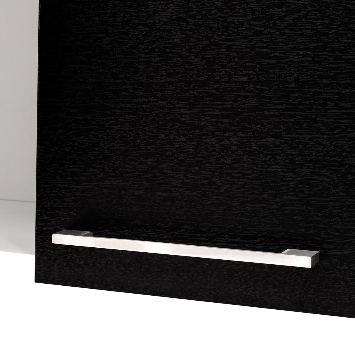 Mueble Superior de Cocina Blanco y Wengue 150x60cm con Un Entrepaño y con Cuatro Puertas - Cocinas | Bylmo