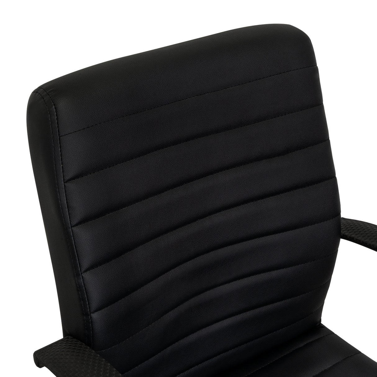 Silla de Oficina Negro 58x54cm con Apoya Brazos - Sillas de Oficina | Bylmo