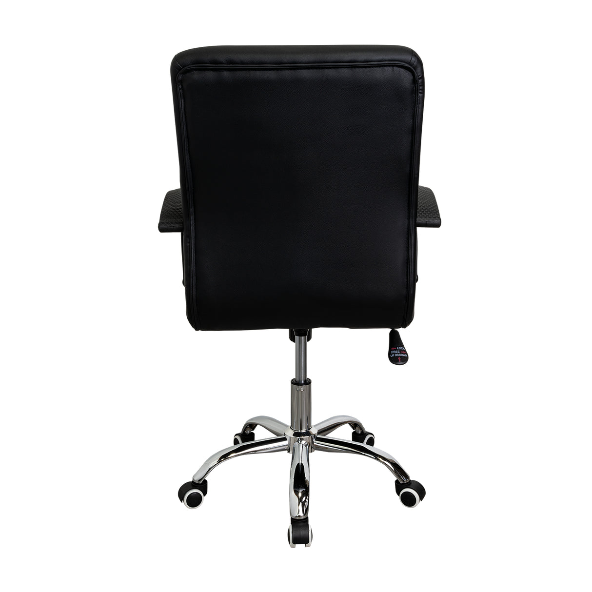 Silla de Oficina Negro 58x54cm con Apoya Brazos - Sillas de Oficina | Bylmo