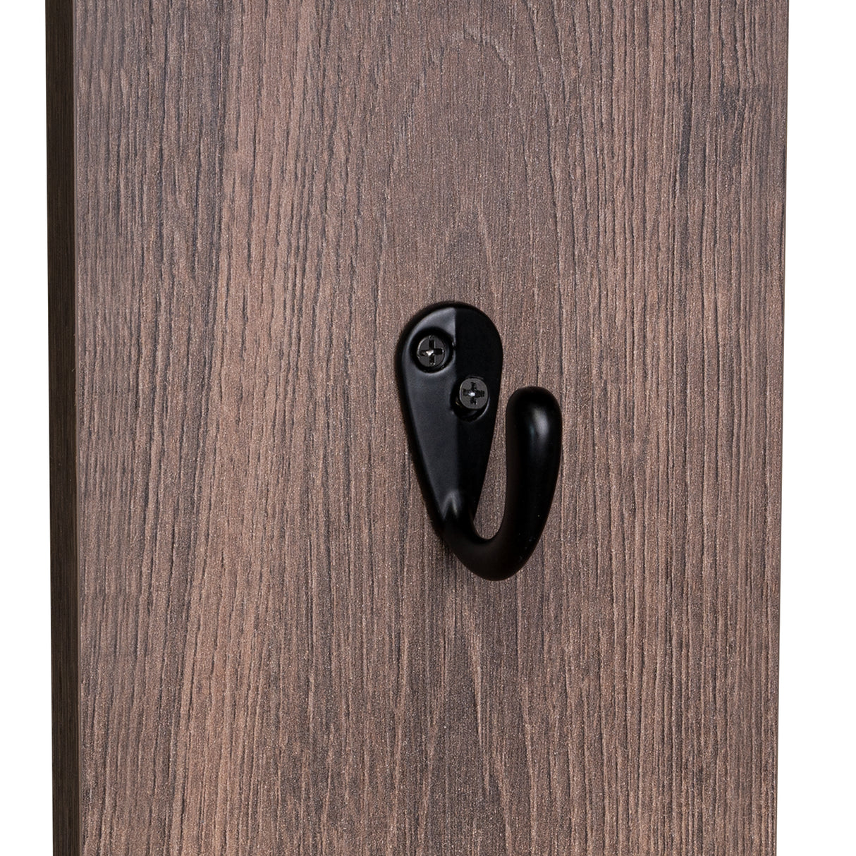 Mueble Recibidor Beijing Coñac 96.8x172.6cm con Seis Compartimientos y Cuatro Perchos - Repisas y Percheros | Bylmo