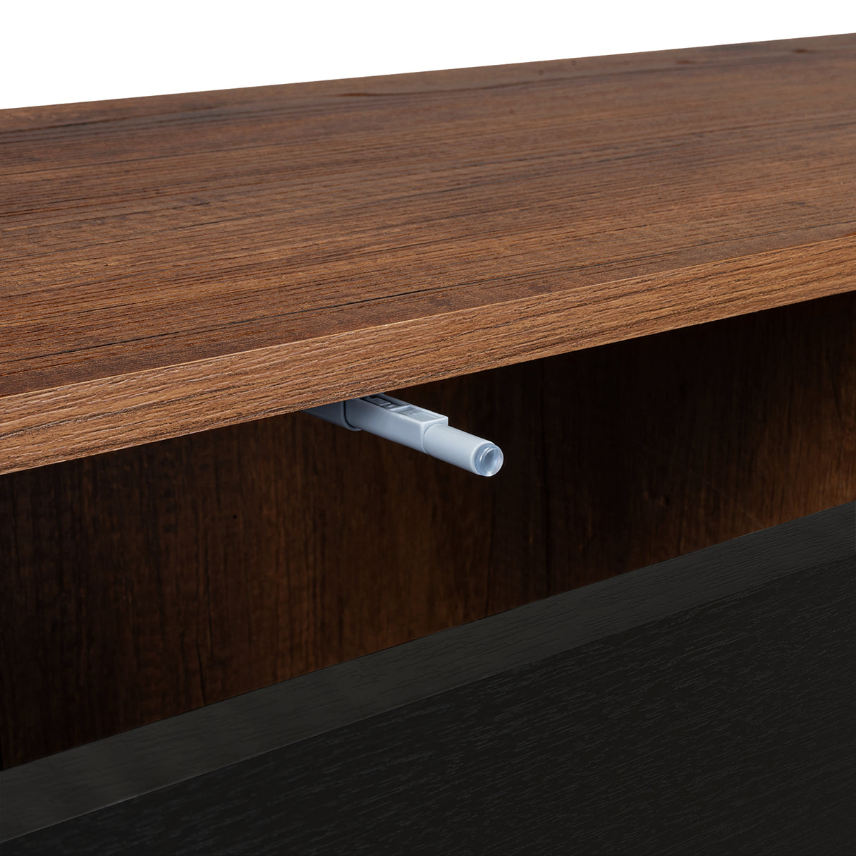 Rack de TV Classic Caramelo y Wengue 180x52.5cm para TV Hasta 70" Pulgadas con Cuatro Compartimientos - MUEBLES DE TV | Bylmo