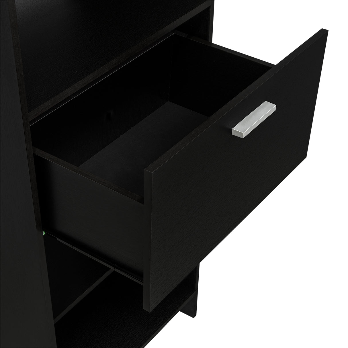 Closet Manchester Wengue 150x210cm con 1 Cajones con 4 Entrepaños - Closets | Bylmo