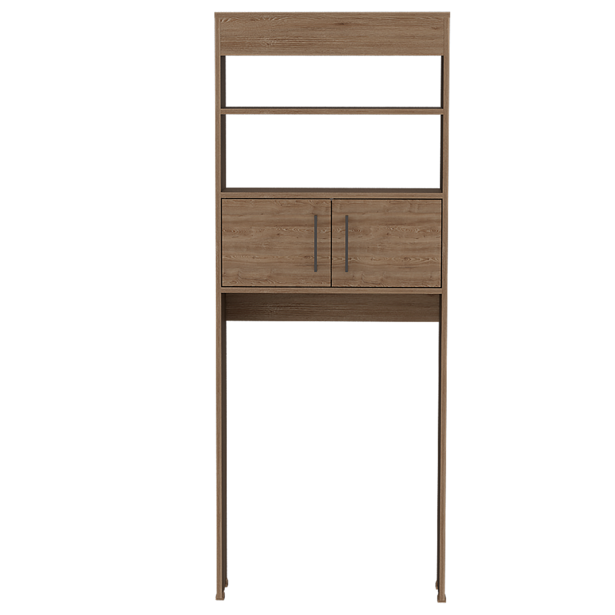 Ahorrador de Espacio para Baño Madrid Miel 62.4x160cm sin Cajones y con Un Entrepaño - OTROS MUEBLES PARA BANHO | Bylmo