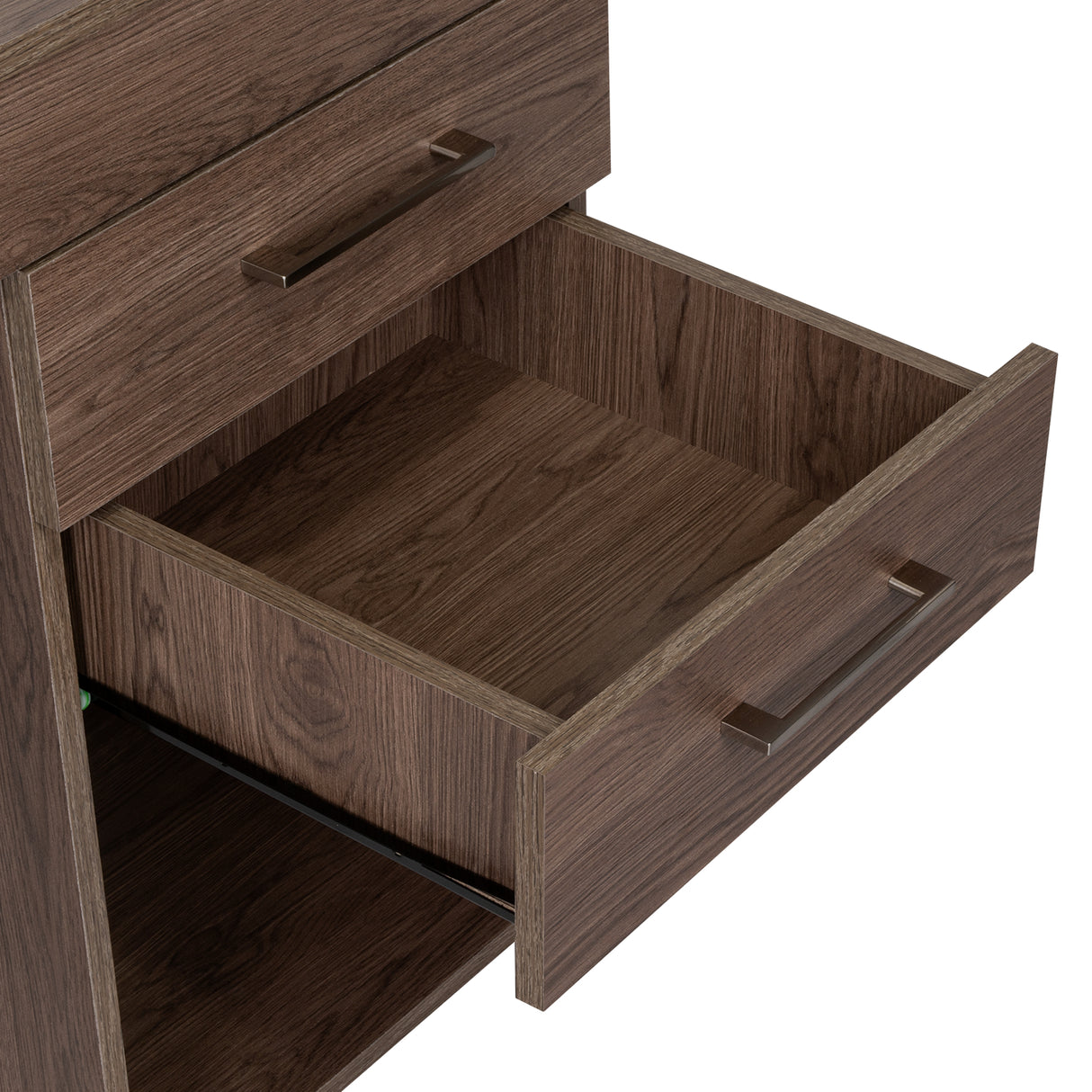 Escritorio Ibare Milan 120 cm con Dos Cajones y Entrepaños - Escritorios | Bylmo