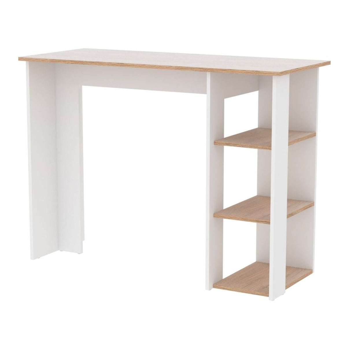 Barra de Cocina Dan 20.9x90.1cm Rovere con 3 Entrepaños - Barras y Muebles Auxiliares | Bylmo