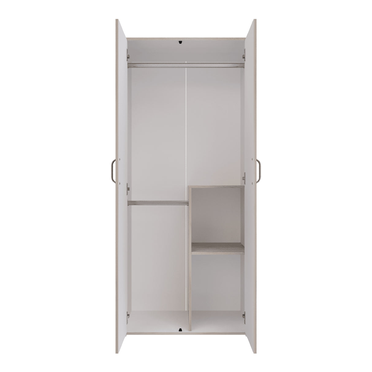 Closet Star Compacto Ceniza 80x180cm Moderno - Closets | Bylmo