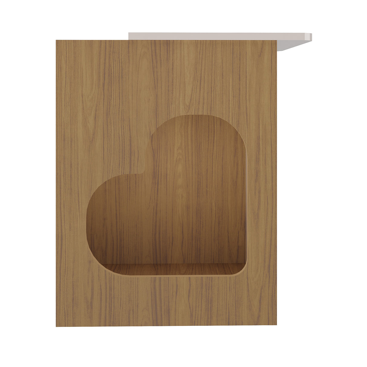 Mesa Auxiliar Petsgrove 2 En 1 Roble Y Blanco - Muebles para Mascotas | Bylmo