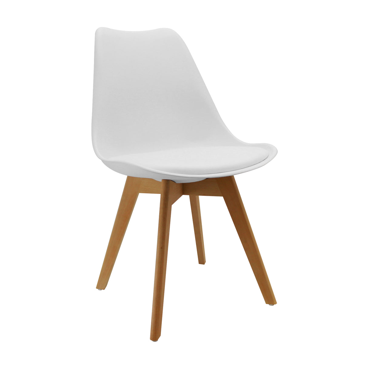 Silla Comedor Joly Blanco Elegante Nórdica - Sillas y Butacos | Bylmo