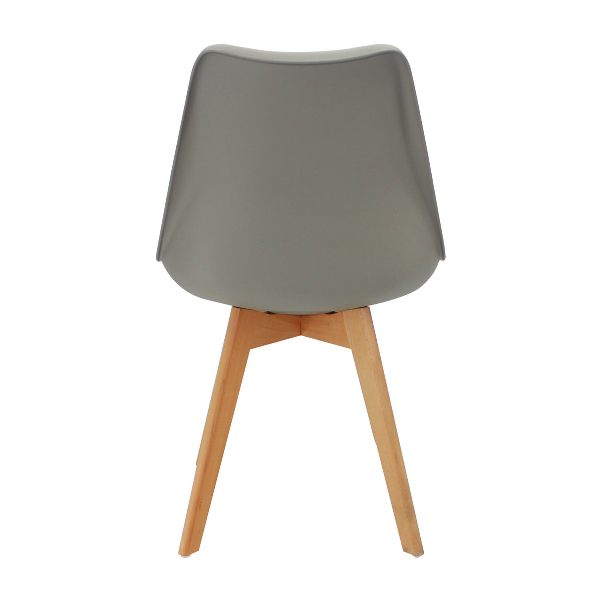 Kit x 2 Sillas Comedor Joly Gris Elegante y Moderno 49 cm - Sillas y Butacos | Bylmo