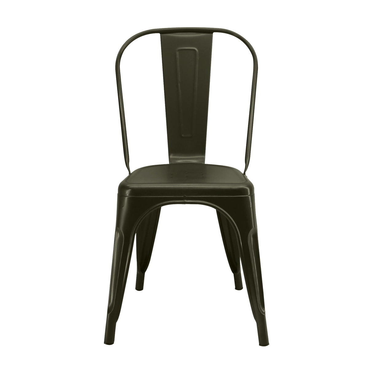 Silla de Comedor Titan Tolix Bronce Moderna 36 cm Metálica - Sillas y Butacos | Bylmo