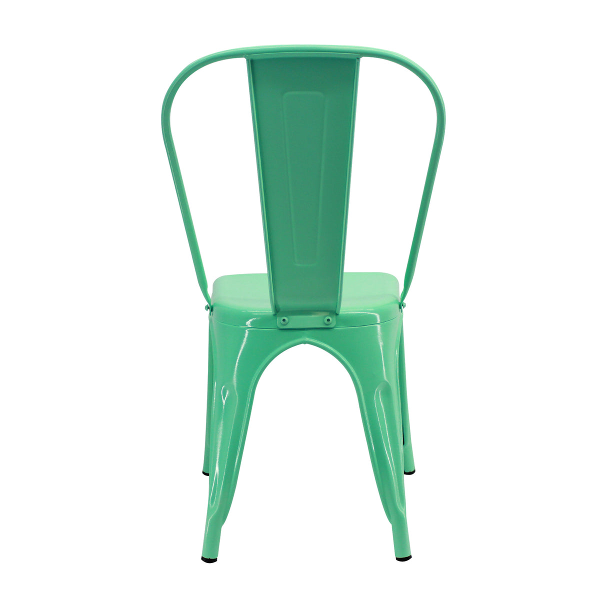Kit X 4 Sillas De Comedor Tolix Verde Menta Moderna 36 Cm - Sillas y Butacos | Bylmo