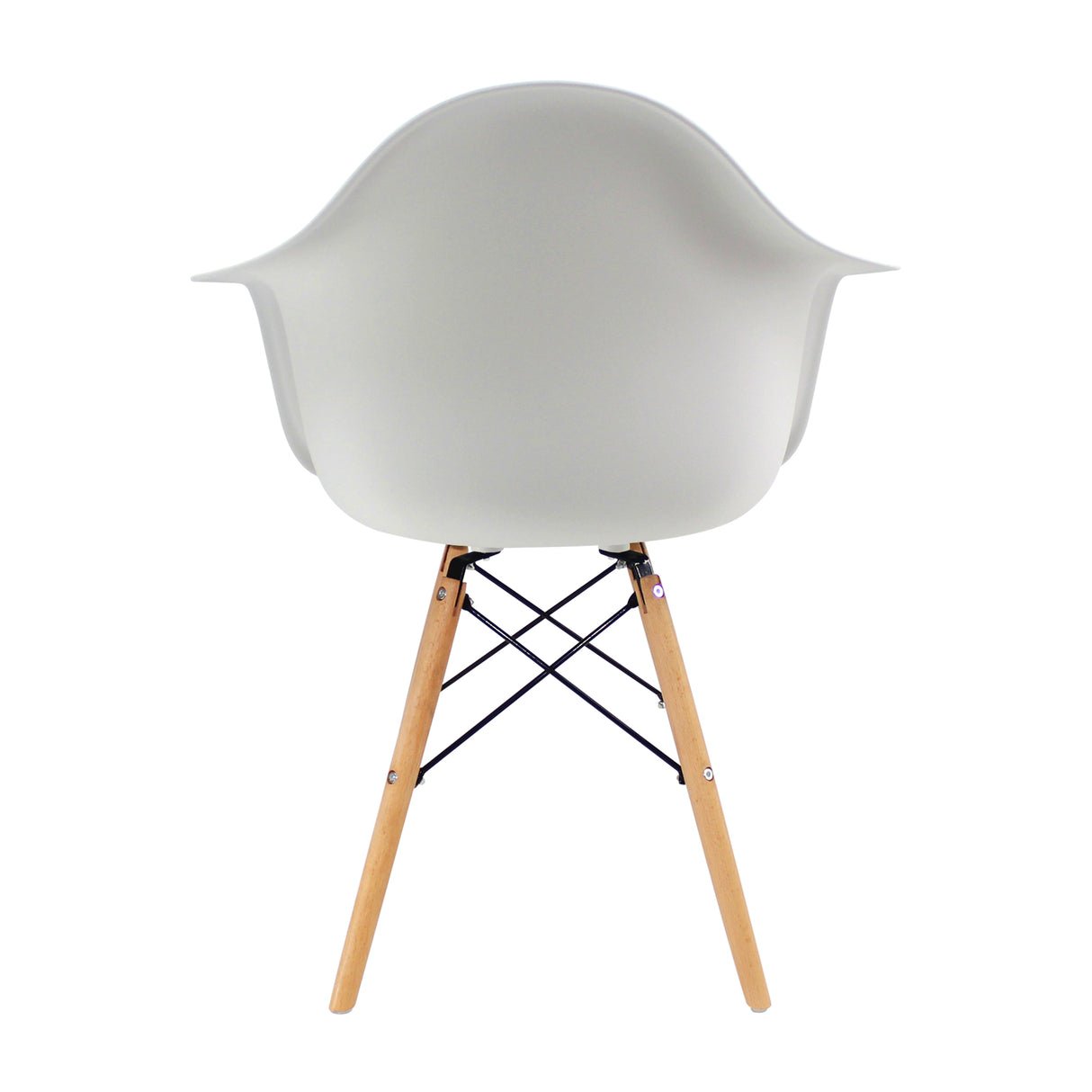 Kit x 4 Sillas Comedor DKR Eames Moderno Polipropileno Blanco 62 cm - Sillas y Butacos | Bylmo