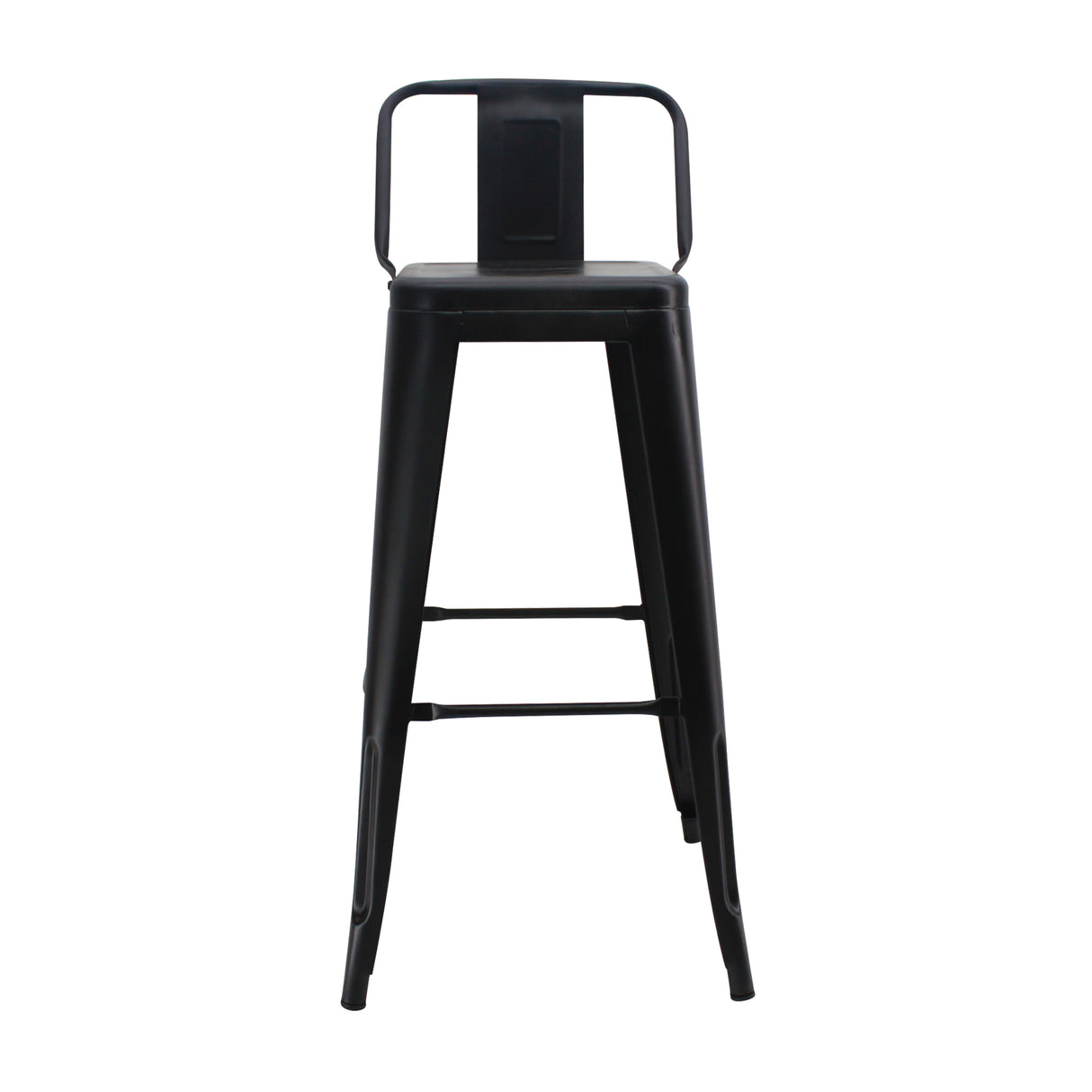 Set x 3 Sillas de Bar Titan Negro Moderno Metal 41.5x78cm - Sillas y Butacos | Bylmo