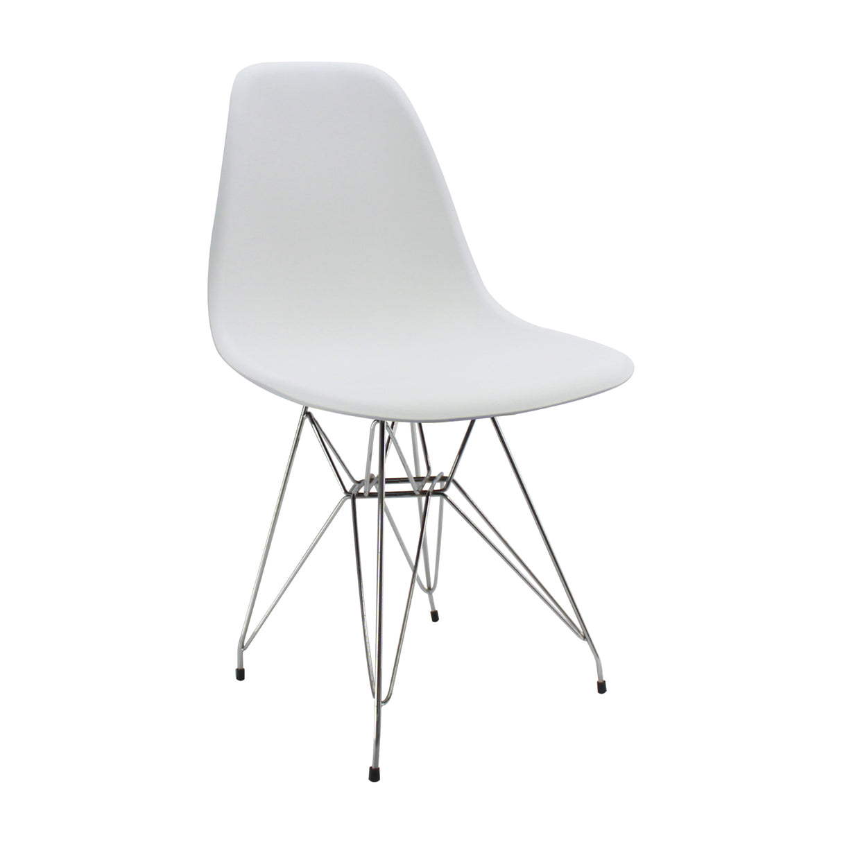 Silla de Comedor DKR Eames 62x44 cm Blanco Polipropileno - SILLAS Y BUTACOS | Bylmo