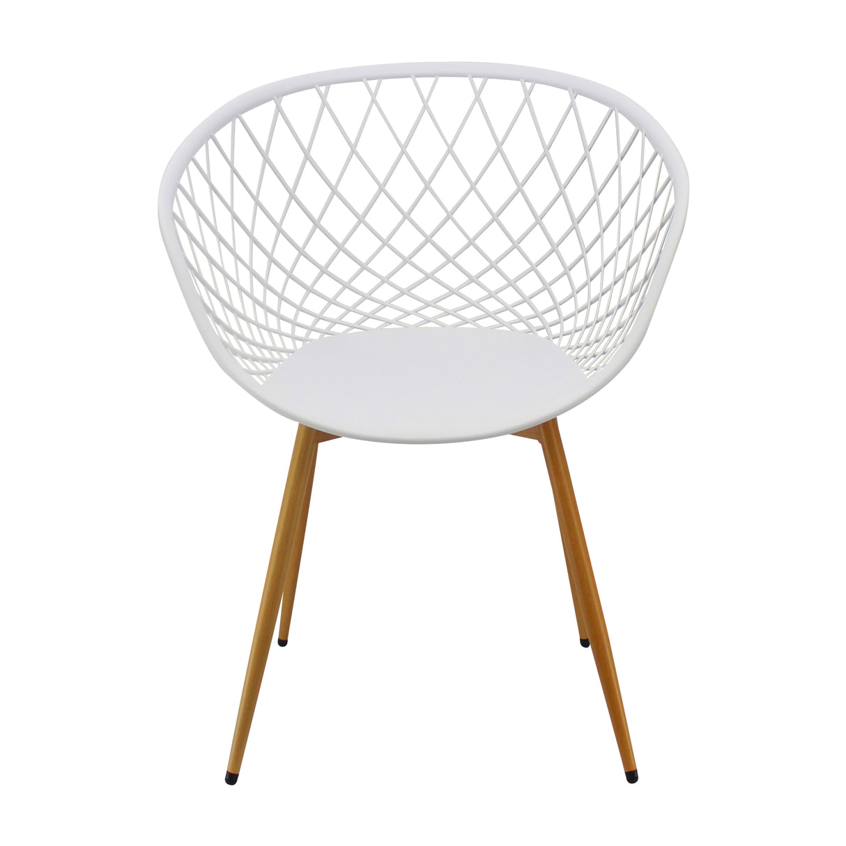 Silla de Comedor Loa Moderna Blanco Polipropileno - Sillas y Butacos | Bylmo