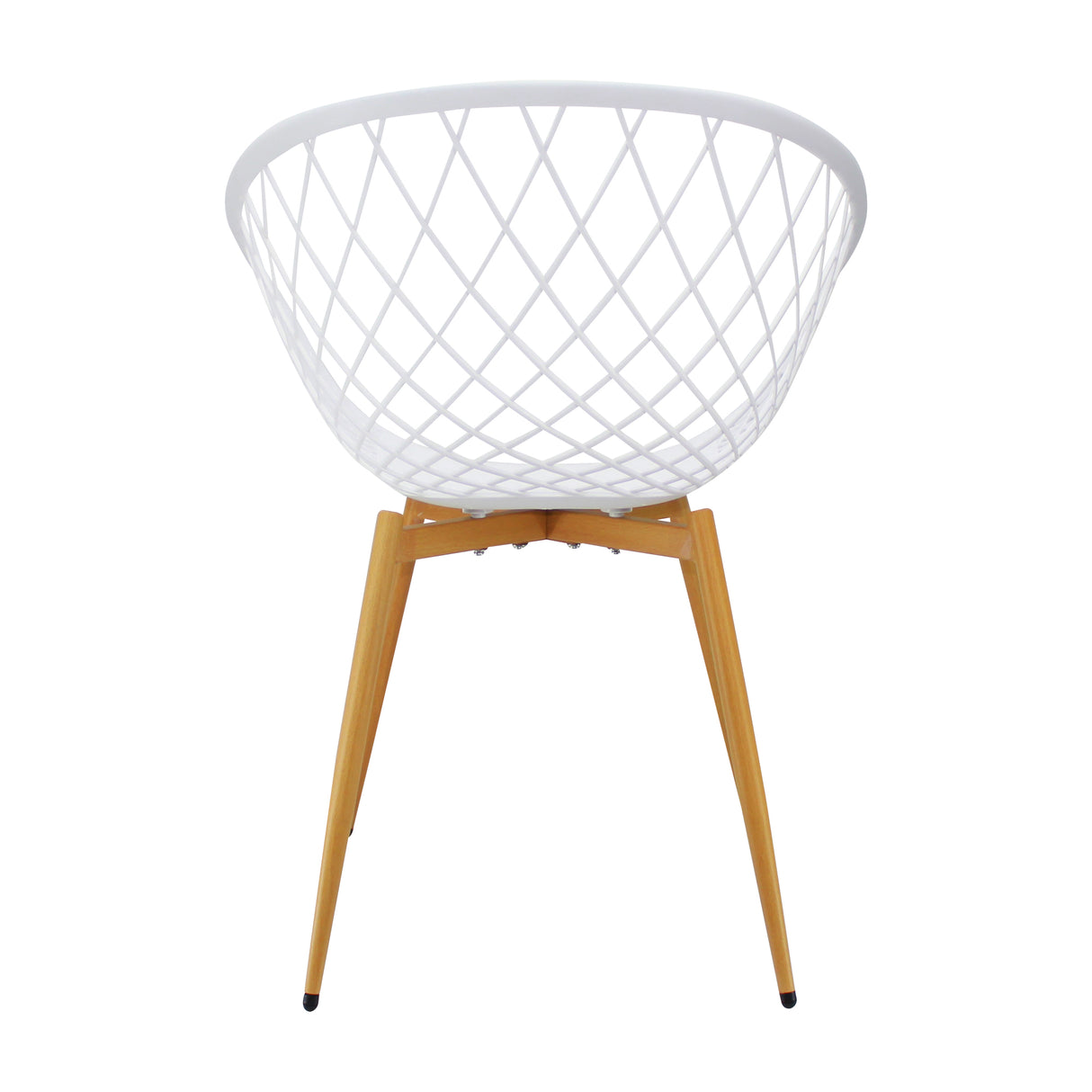 Silla de Comedor Loa Moderna Blanco Polipropileno - Sillas y Butacos | Bylmo