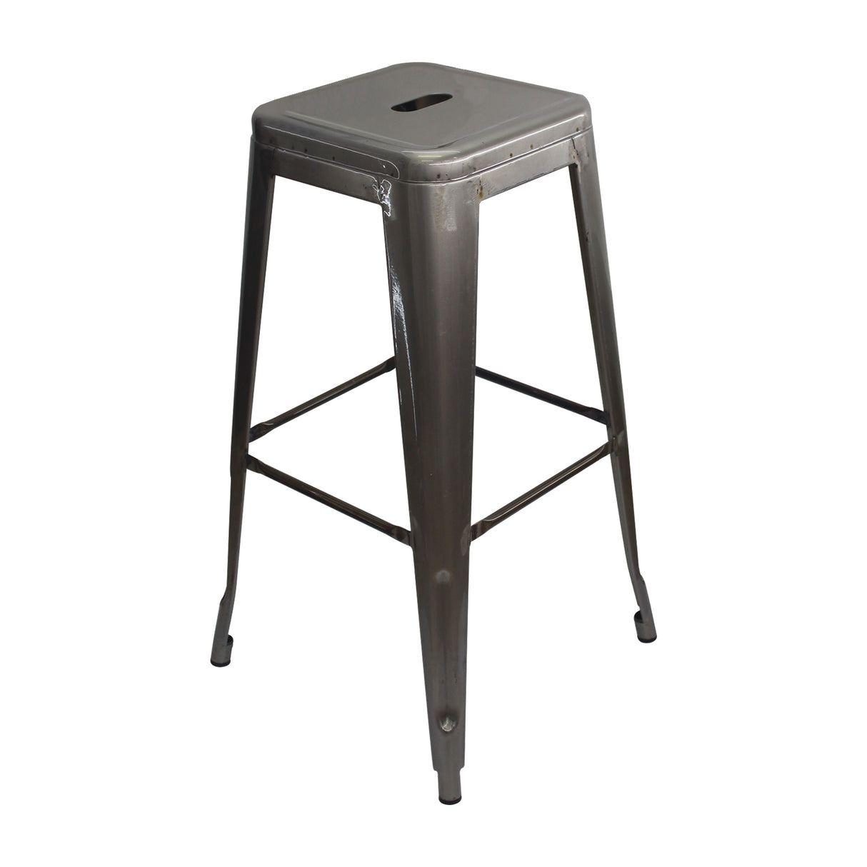 Silla Bar Titan Tolix Rústica 41.5x78 cm Metal Sin Espaldar - Sillas y Butacos | Bylmo