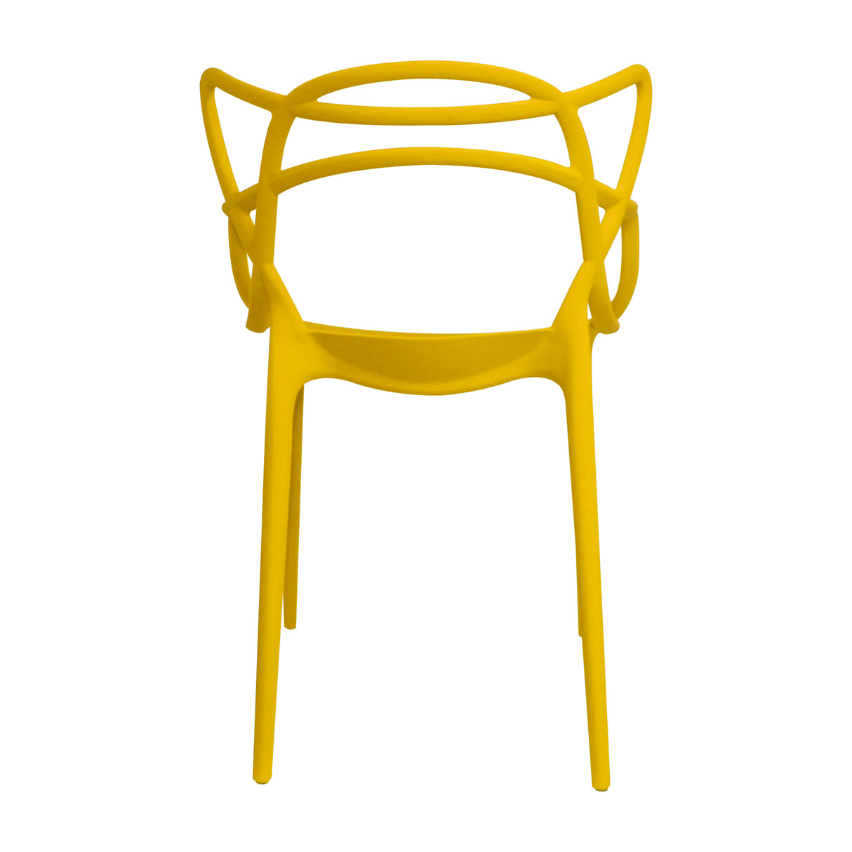 Silla para Exteriores Solna 54 cm Amarillo Europeo con Apoya Brazos - Sillas de Exterior | Bylmo