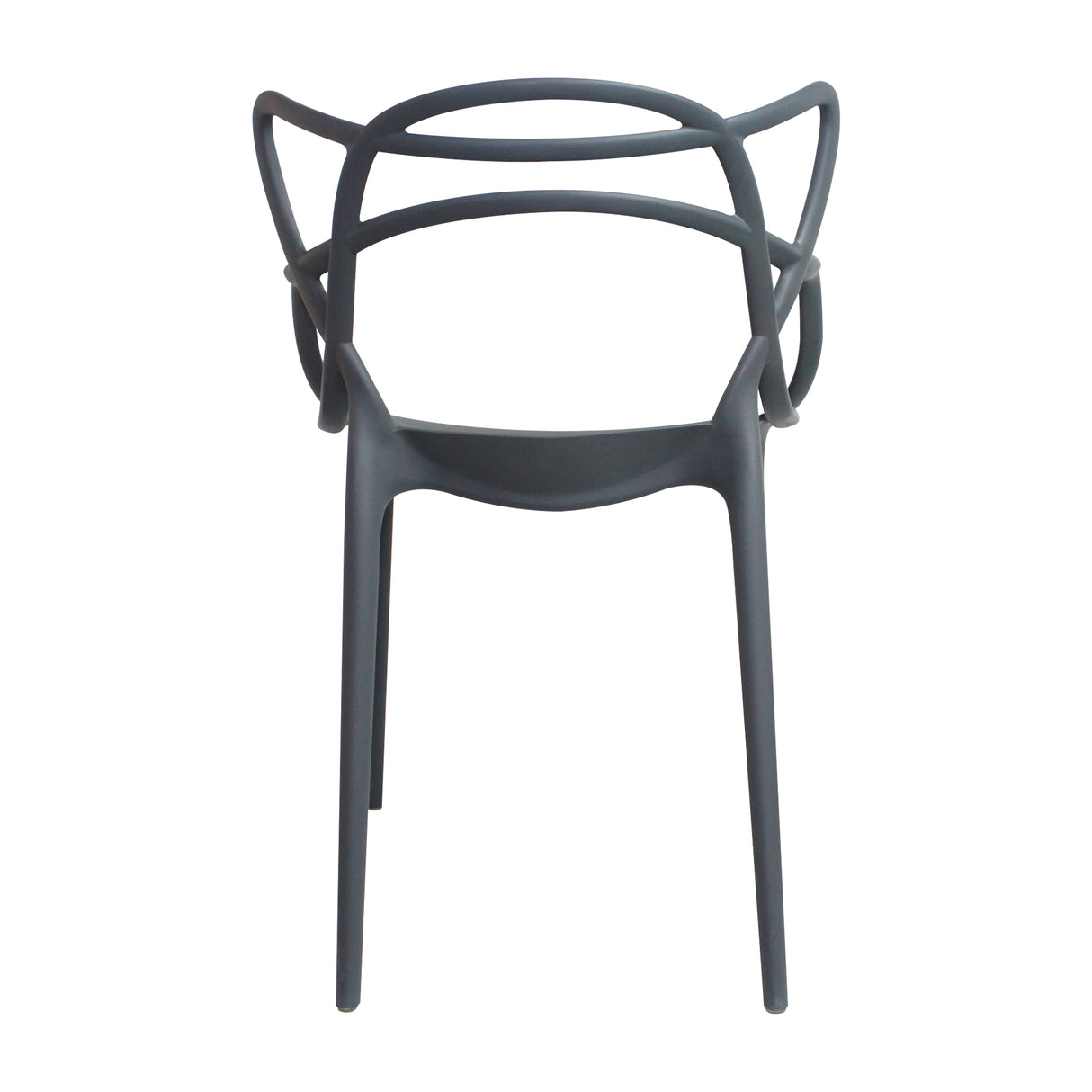 Kit x 2 Sillas para Exteriores Solna 54 cm Gris Europeo con Apoya Brazos - Sillas de Exterior | Bylmo