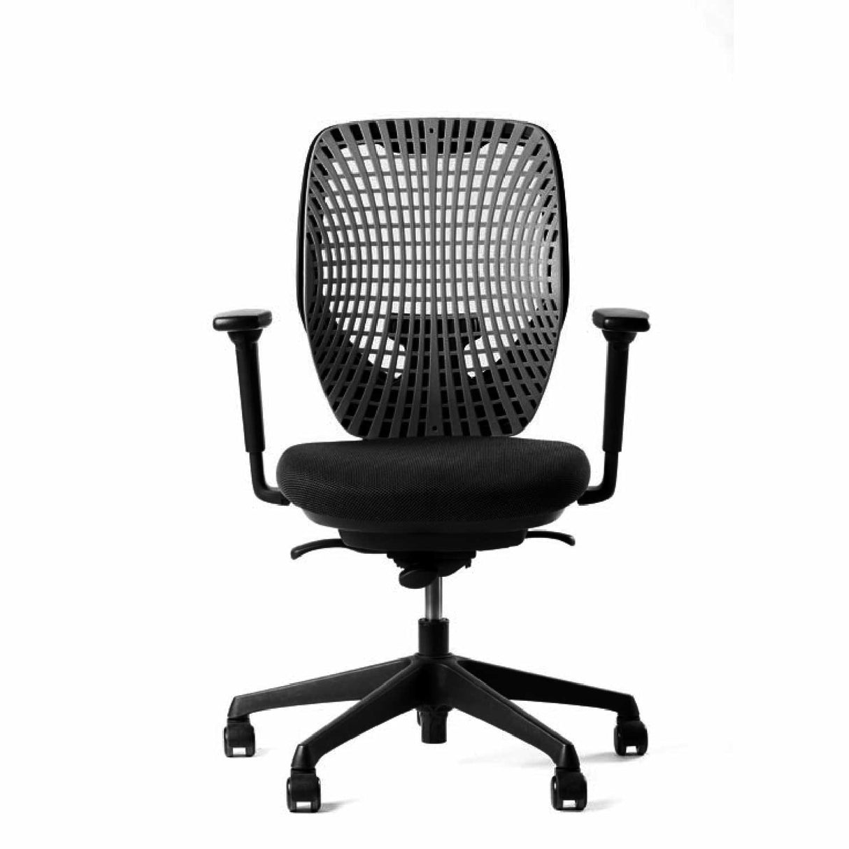 Silla de Oficina Ingo 67x104cm Gris Grafito con Espaldar Reclinable y Soporte Lumbar. - Sillas de Oficina | Bylmo