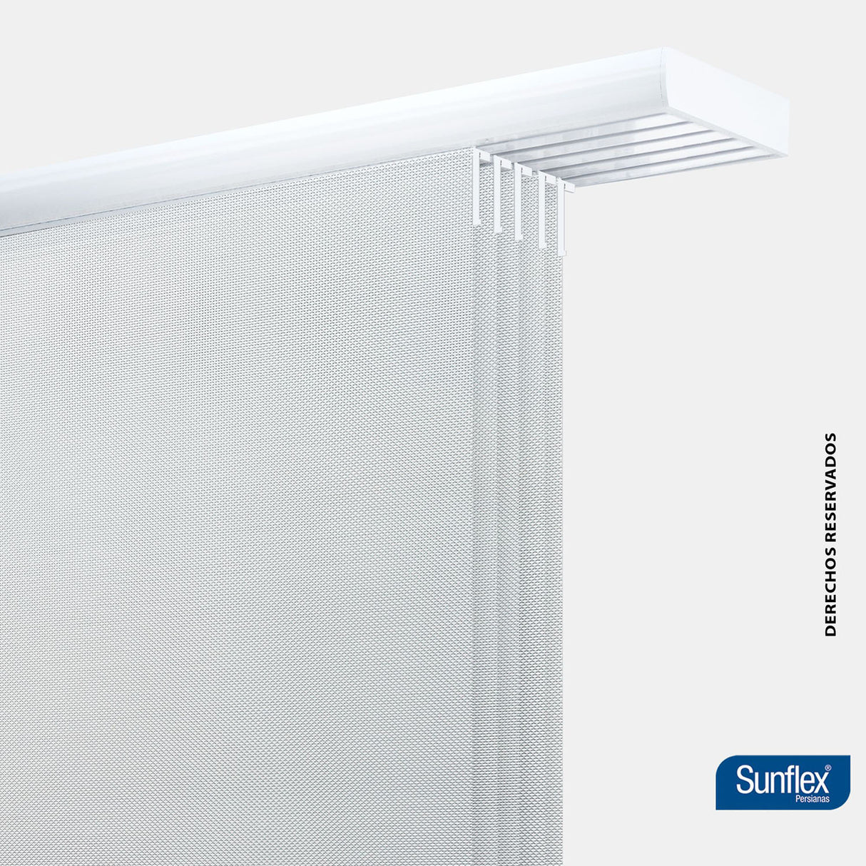 Panel Japones Clásico Solar Screen 240x220cm Gris - Cortinas y Persianas | Bylmo