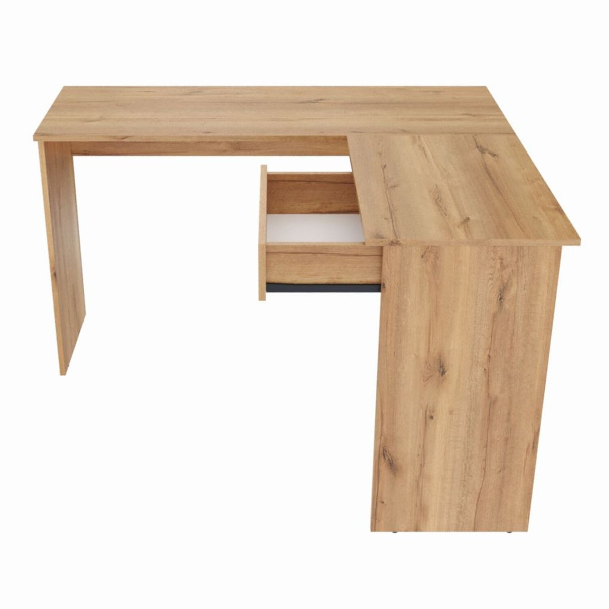 Escritorio en L MDL 102.4X73cm Duna con Un Cajón - Escritorios | Bylmo