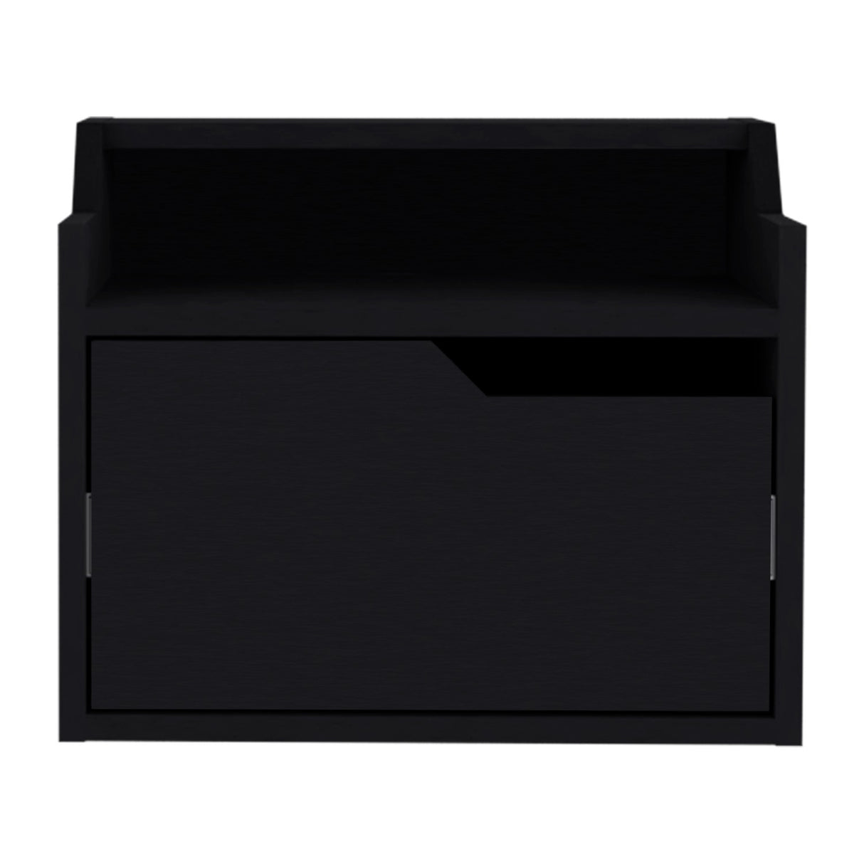 Mesa de Noche Busan 40x33cm Wengue Flotante con Un Cajón - Mesas de Noche | Bylmo