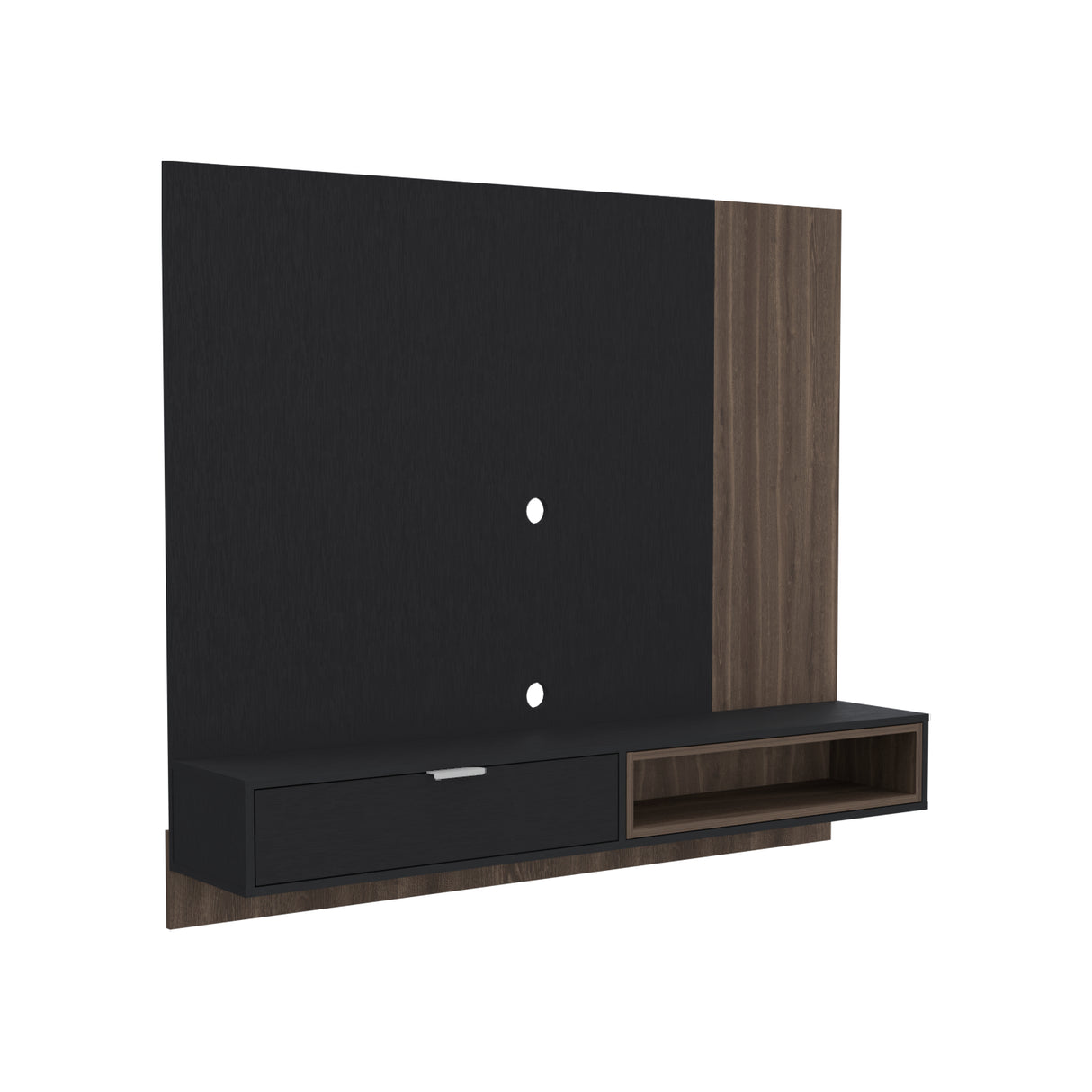 Panel de TV Funes 150x130cm Flotante para TV de 60 Pulgadas - Muebles de TV | Bylmo