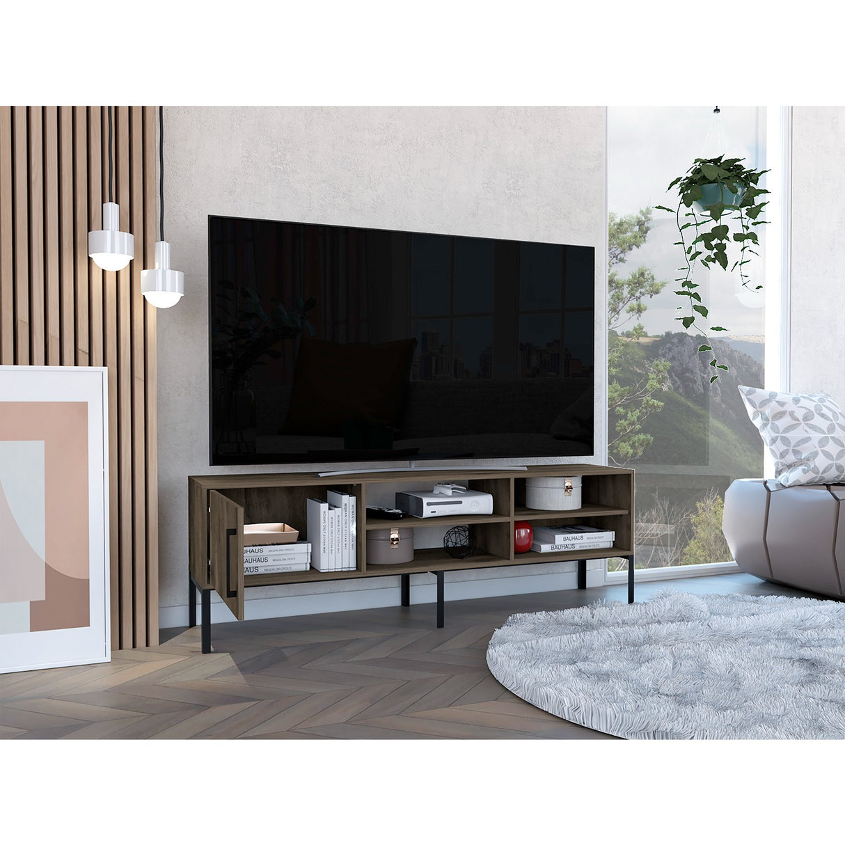 Rack de TV Soho 160x52.4cm para TV de 65 Pulgadas - Muebles de TV | Bylmo