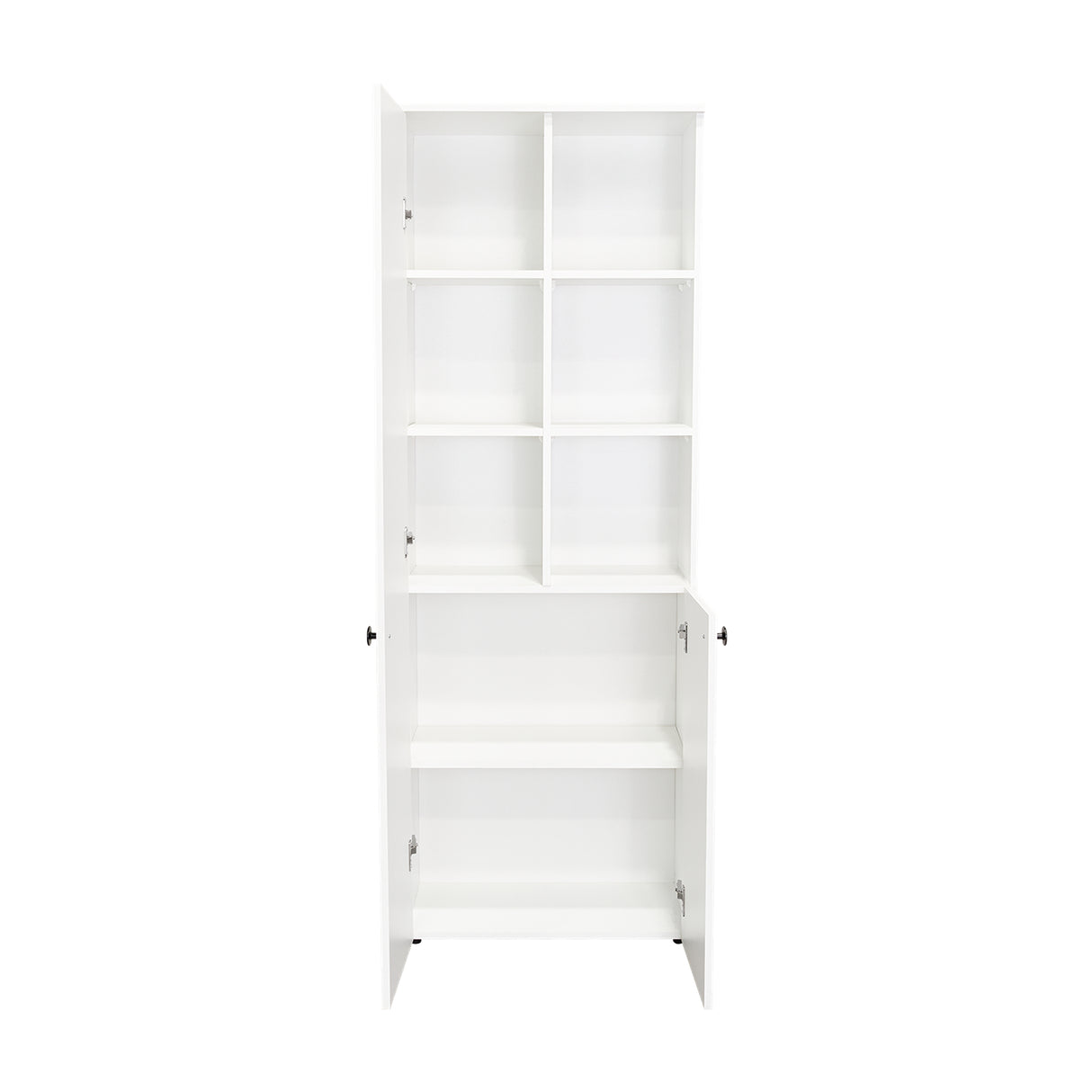 Alacena Konik Blanco 60x170cm 2 Puertas - Alacenas y Muebles Microondas | Bylmo