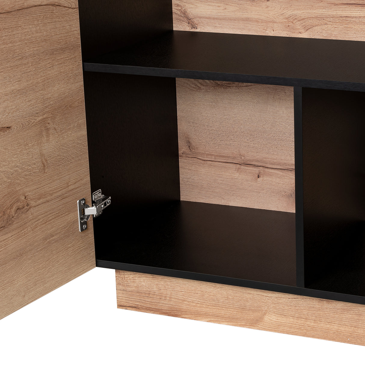 Isla de Cocina Sicilia 150x90cm Wengue con Entrepaños - Barras y Muebles Auxiliares | Bylmo