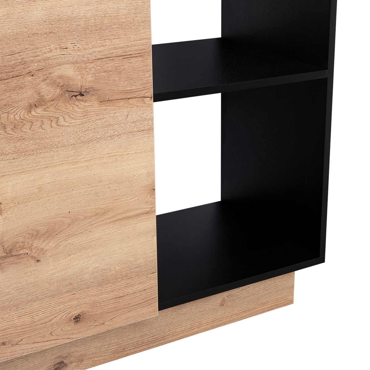 Isla de Cocina Sicilia 150x90cm Wengue con Entrepaños - Barras y Muebles Auxiliares | Bylmo