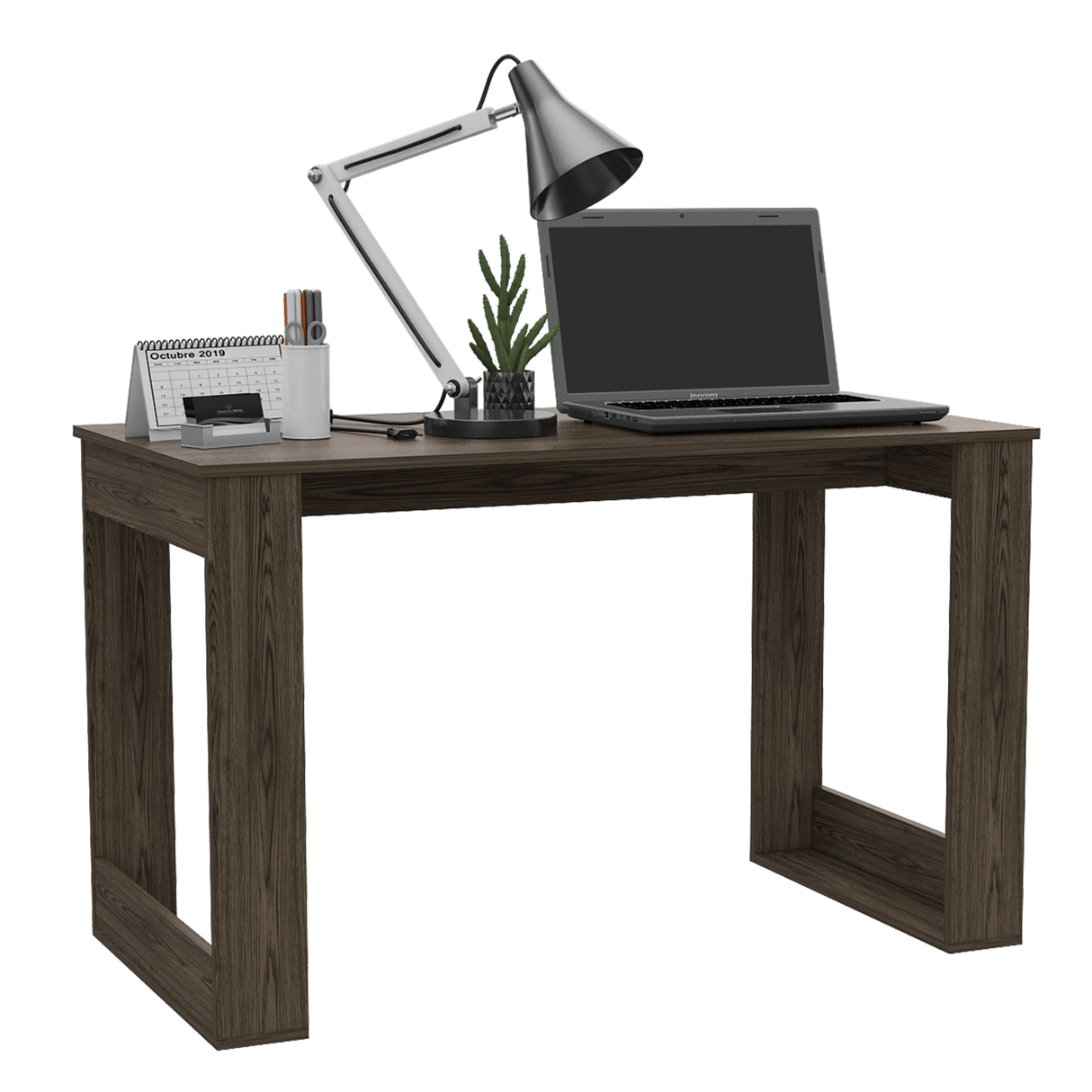 Escritorio Oviedo Coñac 120x60cm MDP Moderno 5 años gar. - Escritorios | Bylmo